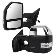 Pair Towing Mirrors Fit For 2015-2020 For Ford For F150 Pickup