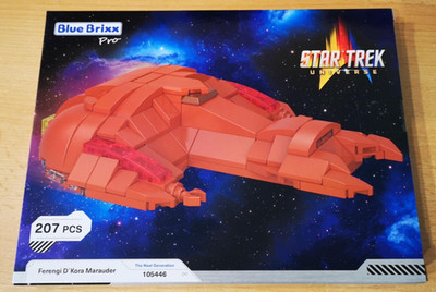 Bluebrixx Pro Set - Star Trek Ferengi D'Kora Marauder (105446) NEU & OVP
