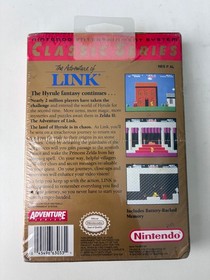Zelda II: The Adventure of Link NES Classic Series New Sealed 1992