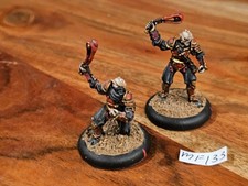 Hordes Warmachine Skorne Venator Slingers Metal Very Well Painted x2 MF133