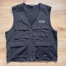 PUMA Black Utility/Cargo Vest/Gilet Size Small Excellent Condition Pockets 