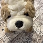 TY 1990 PLUSH DOG WINSTON THE BULL DOG TAN AND WHITE 15 INCHES — photo 3