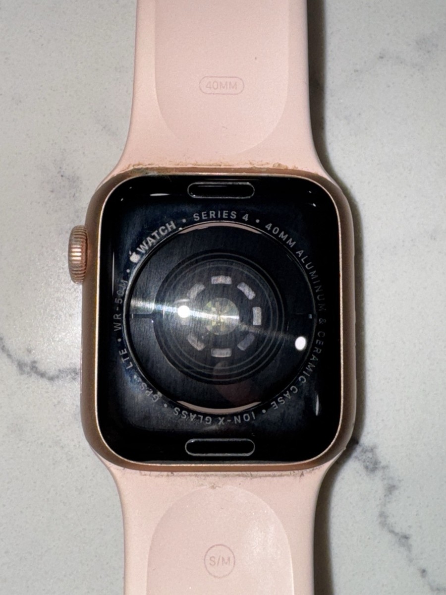 Apple Watch - Apple watch series4★GPS+Cellularピンク40mm Apple watch 4 cellular gps store