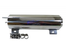 3 X10 Polish Aluminum 34 Oz Radiator Over Flow Tank Vertical Coolant Reservoir 3 X10 Polish Aluminum 34 Oz Radiator Over Flow Tank Vertical Coolant Reservoir