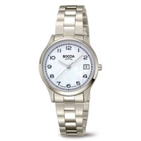 Boccia Titan Damen Armbanduhr Uhr Titan 3324-01 Saphirglas Deutlich Titanband