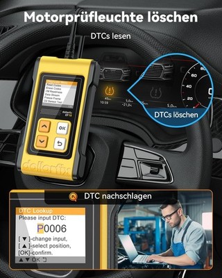 dollarfix EF18 OBD2 Scanner OBD2 Diagnosegerät Auto für alle OBD2