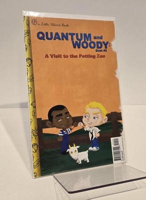 Quantum and Woody: Goat # 0 Pullbox Edition 2014 Valiant 1st Print Little Golden