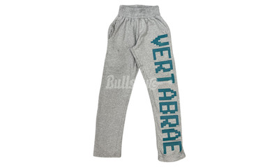 Vertabrae Grey/Green Sweatpants (Preowned)