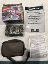 TASCO Binoculars. 8 X 21 mm Compact Camo Rubber Armored. BRAND NEW IN BOX.