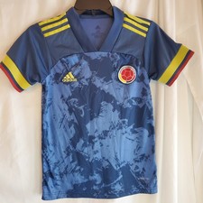Adidas Colombia Soccer Jersey Youth Size 24 AEROREADY Official Team