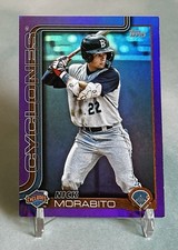 Nick Morabito 2025 Topps Pro Debut #PD-194 Purple Foil #/299 Cyclones