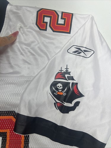 Ronde Barber Tampa Bay Buccaneers #20 Jersey Reebok On Field NFL Equipment Sz L - Picture 8 of 9