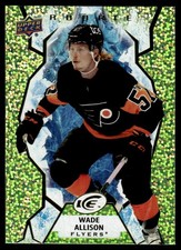2021-22 Upper Deck Ice Green Wade Allison Rookie Philadelphia Flyers #127