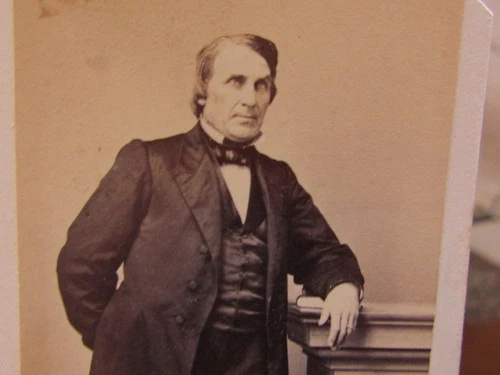 United State Secretary of State Elihu B. Washburne cdv photograph