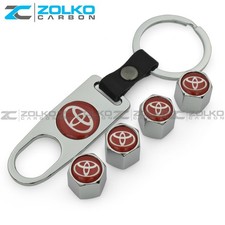 Valve Stem Caps Keychain Wheel Tire Silver - Us Seller Valve Stem Caps Keychain Wheel Tire Silver - Us Seller