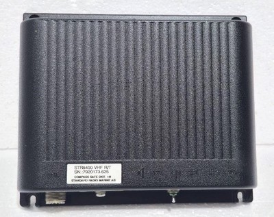SIMRAD SHIPMATE STR 8400 R/T MARINE VHF BLACK BOX S/N 7920173.625 SCHNELLER V...