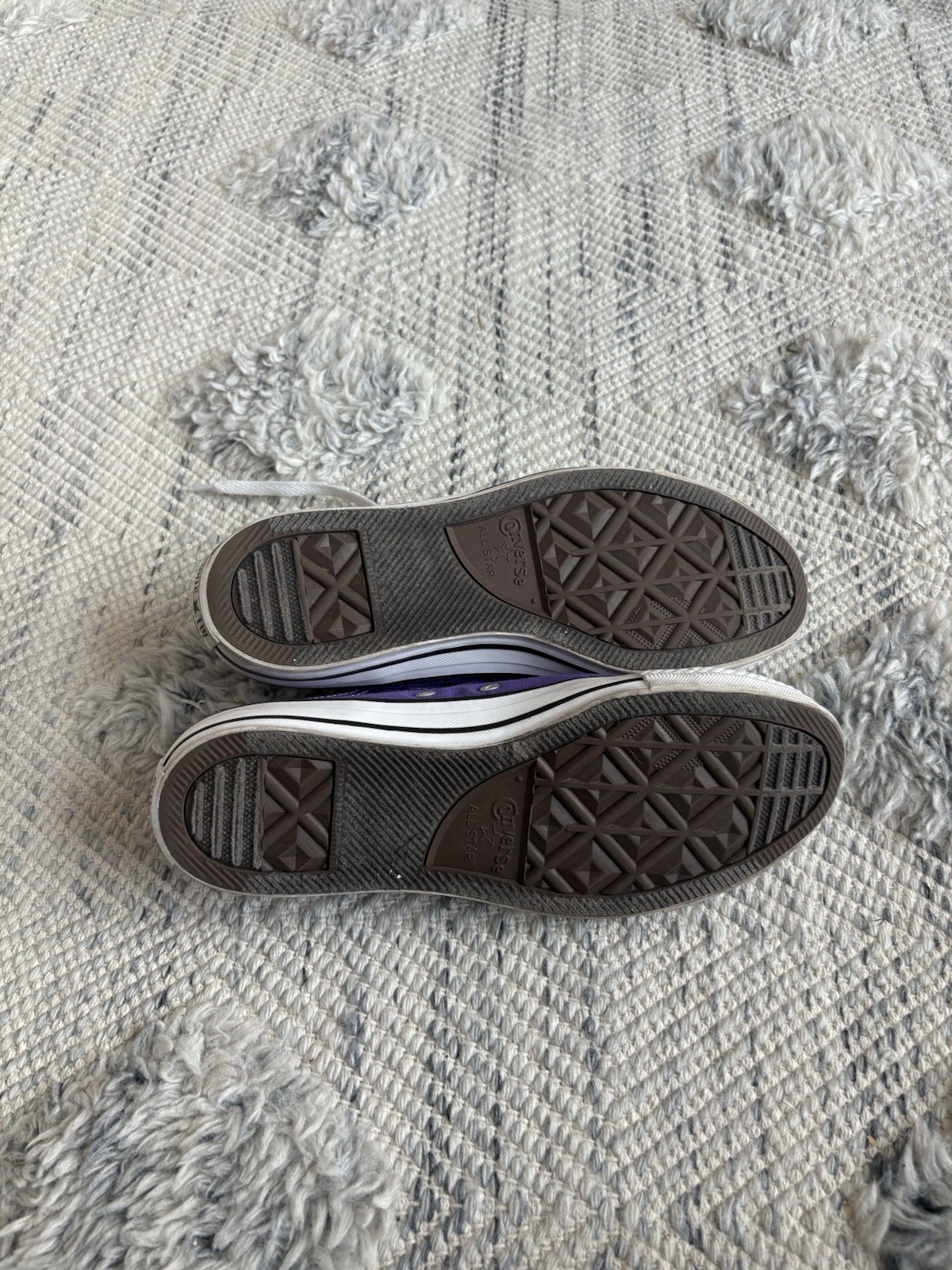 Purple Converse All Star trainers US women 10/US Men 8/ UK 8/ EU 41.5 Sneaker thumbnail 8