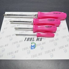 Snap-on Tools Nos Classic Pink 4pc Phillips P0 P1 P2 P3 Screwdriver Set Sddp300a Snap-on Tools Nos Classic Pink 4pc Phillips P0 P1 P2 P3 Screwdriver Set Sddp300a