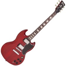Chitarre Vintage Ristampate VS6 Rosso Ciliegia