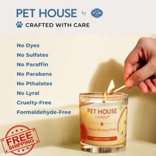 One Fur All Candle 9oz BlackBerry Tea Plant-Based 60hr