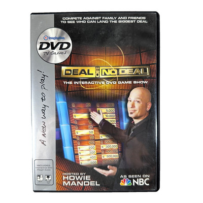 Imagination Deal or No Deal Interactive DVD Video Game Show 2006 Howie Mandel
