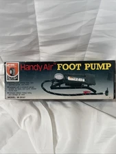 Portable Handy Air Multi-Purpose Tires Toys Equipment FOOT PUMP W-2037 w Gauge