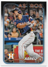 2024 Topps #410 Jose Abreu - Houston Astros