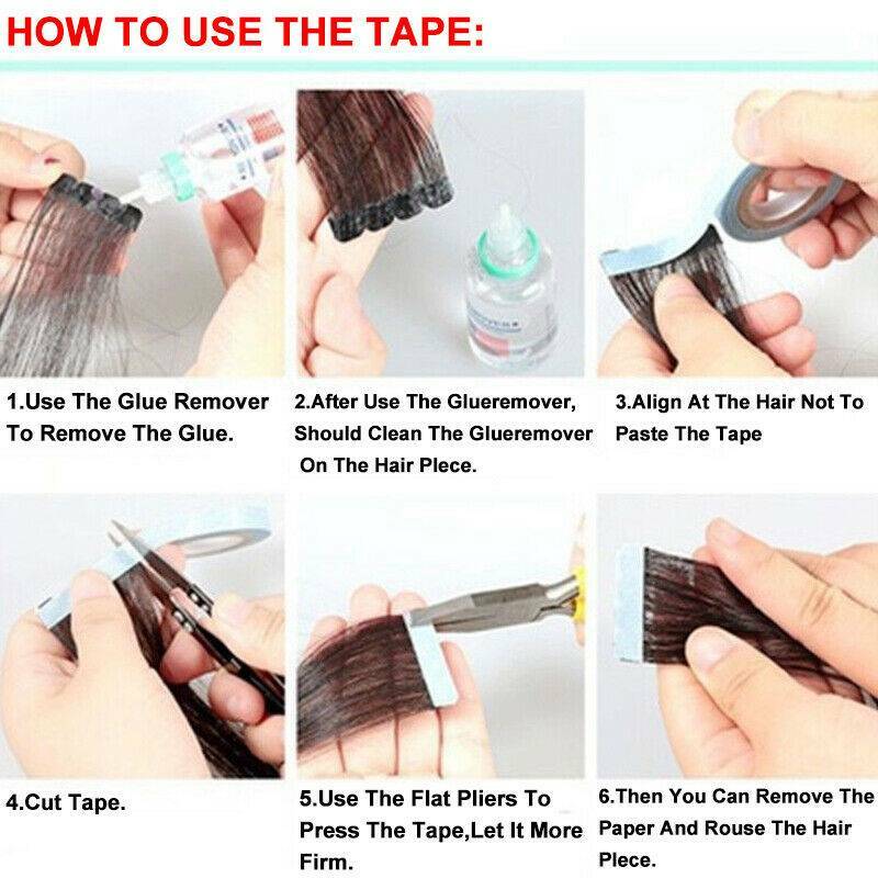 New 60per cut Double Sided Adhesive Super Tape For Tape in Hair