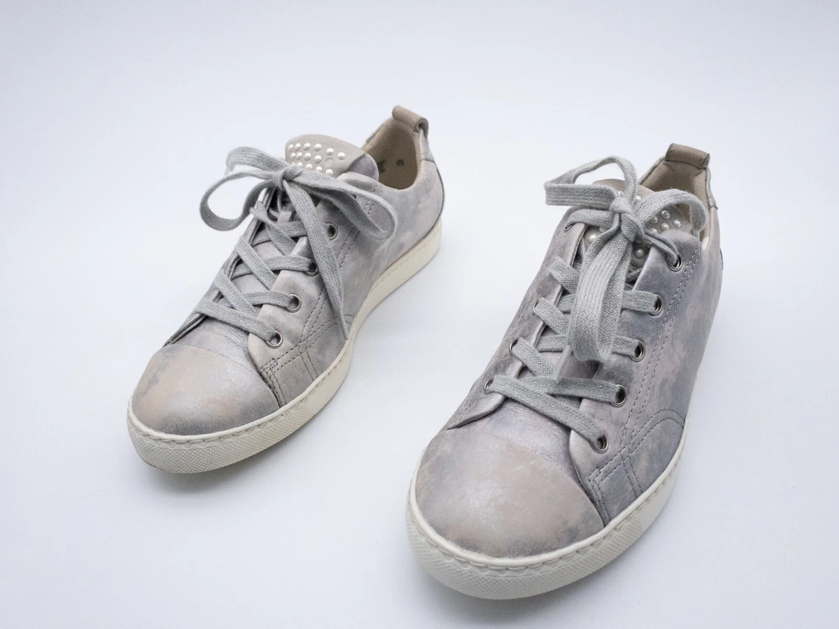 Paul Green Scarpe da donna con lacci, scarpe sportive per il tempo libero, 041 bianco, 43 EU