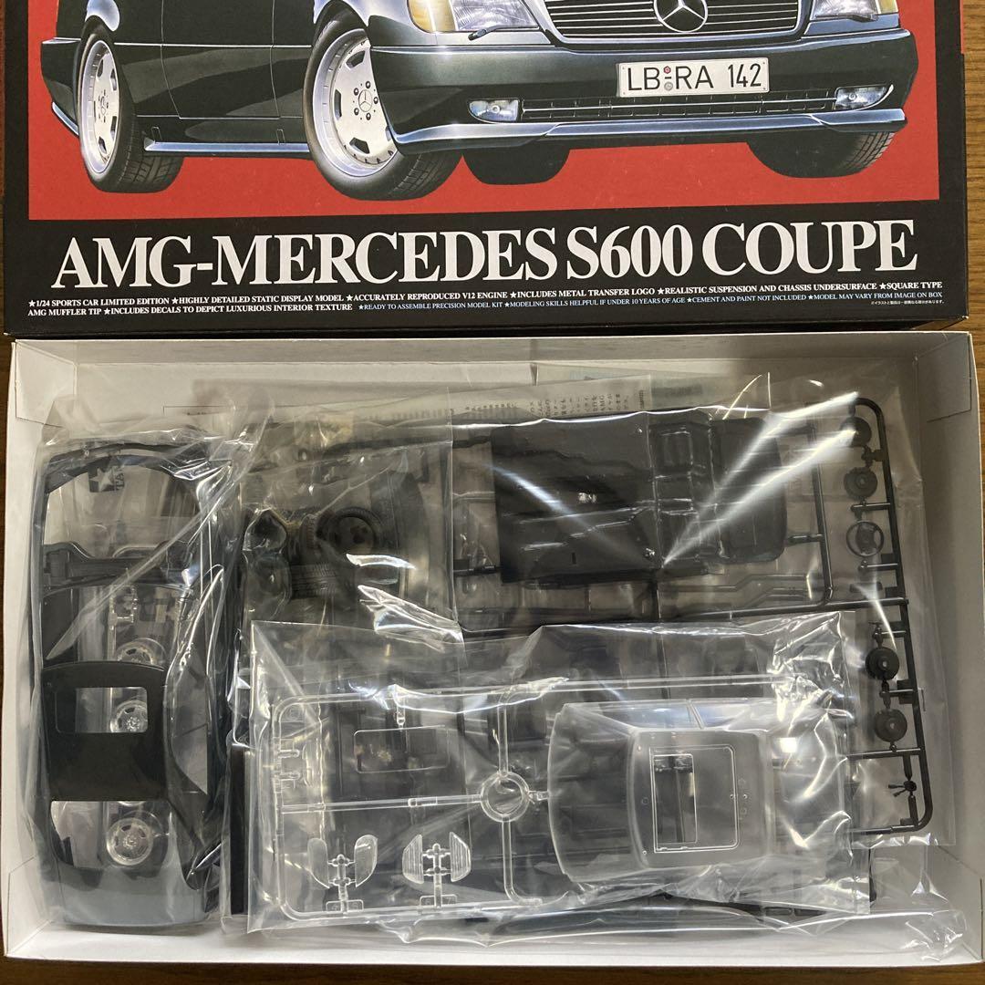 Tamiya 1/24 AMG Mercedes S600 Coupe Unassembled Vintage