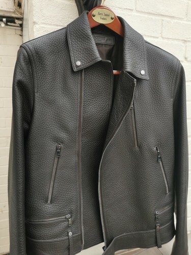 Neil Barrett mainline leather jacket 48,M, ebony colour - Picture 8 of 14