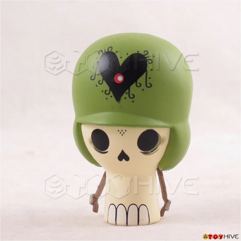 Kidrobot Heroes and Heartbreakers - Soldier Skull (CHASE) figure by Ryan Bubnis - Image 2 of 4