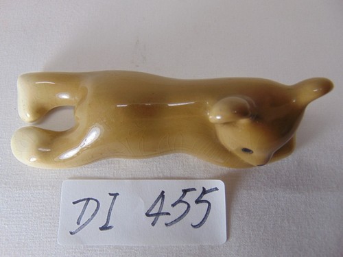 Vintage W. R. Midwinter Burslem England Art Pottery Figurine Bear Cub Laying - Picture 10 of 12