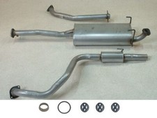 KLARIUS Auspuff SET NEU für Toyota Land Cruiser 90 3.0TD 5türer Mittel+Endtopf