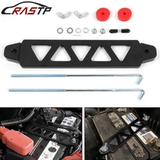 Aluminum Battery Fixed Bracket Retaining Clamp Tie Down Holder 10'' J-Hook Bolt