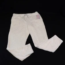 Joyspun Women's -Size L- Plush Sleep Pants, Super Soft Lounge Pajamas w/ Pockets