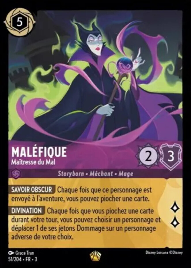 lorcana maleficent psa8 ロルカナ マレフィセント D23 lorcana maleficent psa8 ロルカナ マレフィセント D23