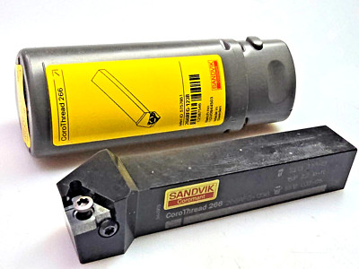 Sandvik Coromant 266RFG-123B 3/4'' Indexable Threading Tool Holder Lathe