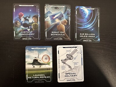 space 220 trading cards rare Disney Space 220 Trading Cards - Rare white - Uranus - Collectible