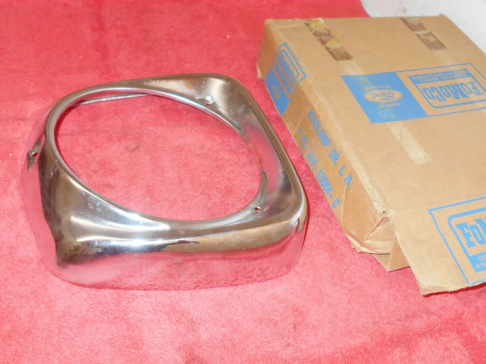61 1962 1963 1964 1965 1966 Ford F100 F250 F350 F500 F700 NOS LH ДВЕРЬ ФАРЫ - Изображение 3 из 4