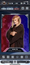 Topps Star Wars Digital Card Trader Tier 8 - Dual Galaxy Purple Saesee - Base 3