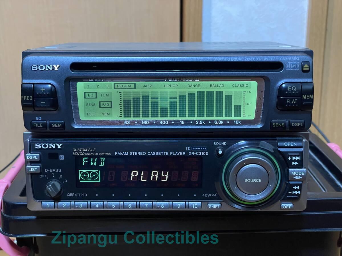 SONY カセットデッキ XR-C5000 & CD グラフィック イコライザー SONY カセットデッキ XR-C5000 & CD グラフィック イコライザー