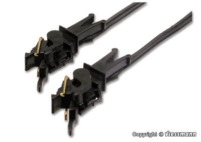 Viessmann H0 5048 - Stromführende Kupplungen 2-polig, 2 Stück  Neuware