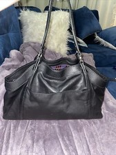 Hogan Made In Italy Black Butter Leather Shou...