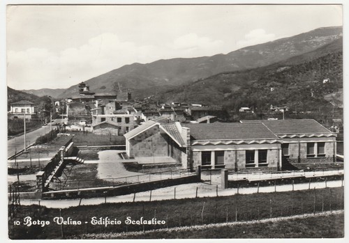 BORGO VELINO - RIETI - SCHULGEBÄUDE - REISE 1966 -22208-