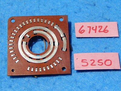 Wurlitzer wallbox 5250 Contact Plate Assembly # 67426