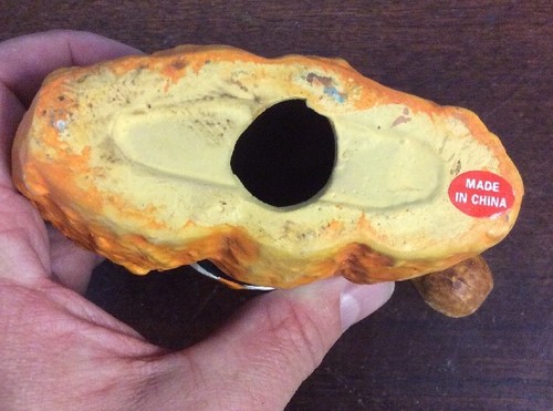 Mouse In Jack O Lantern Pumpkin Ceramic Halloween 4" Figurine - Picture 7 of 12