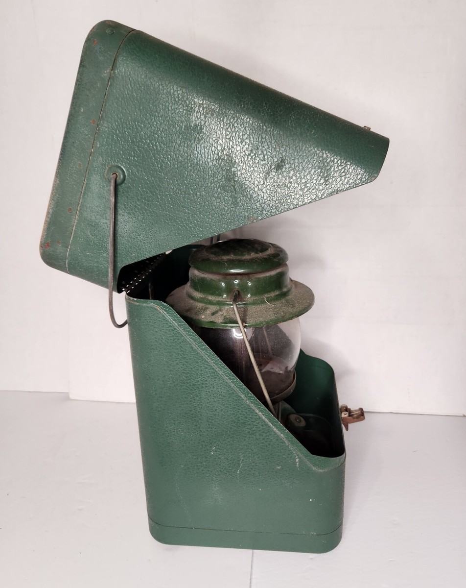 コールマンMODEL ６３５ Rare Coleman Lantern 635 Canada Kerosene SINGLE MANTLE Dated