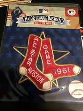 1961 All Star Game In Boston Red Sox Fenway Park Jersey Logo Emblem Patch