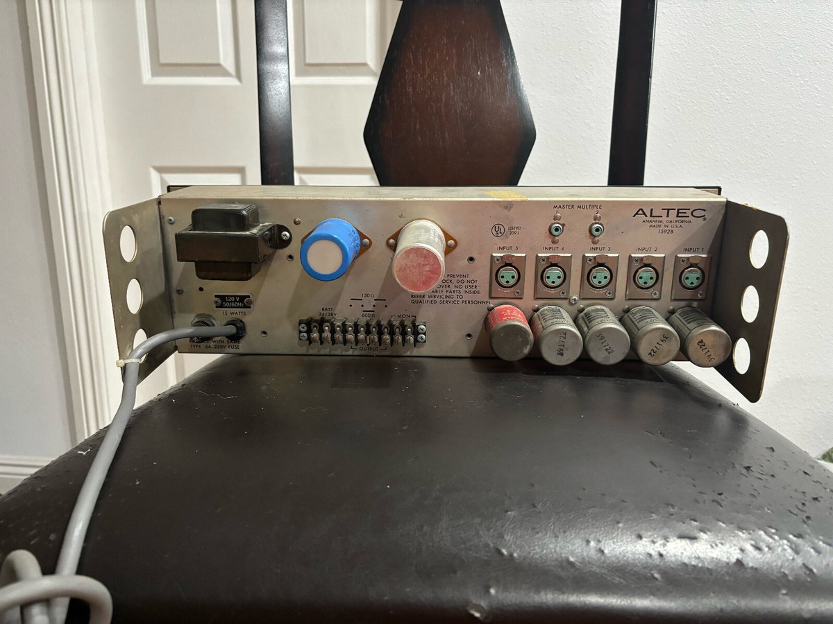 ◆ジャンク◆ ALTEC 1592B プリアンプ J08670 ◇ジャンク◇ ALTEC 1592B プリアンプ J08670